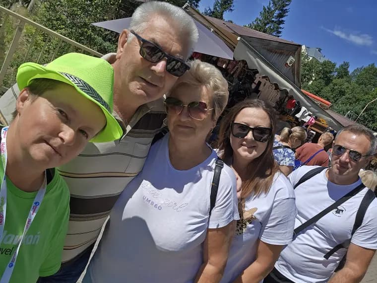 Goście na wyjeździe z Wycieczkami u Dorotki