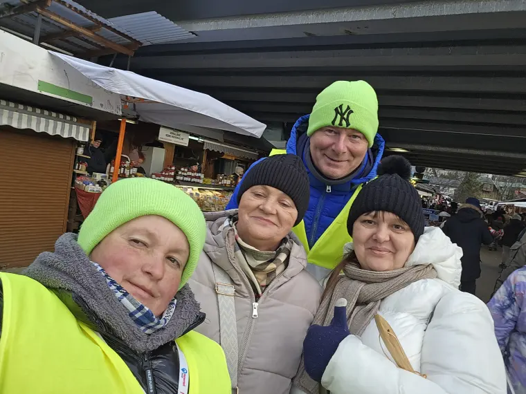 Goście na wyjeździe z Wycieczkami u Dorotki