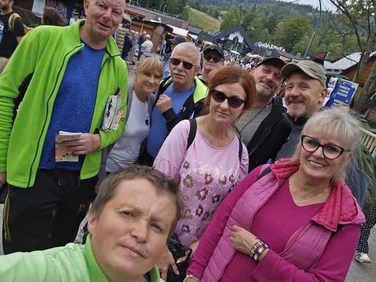 Goście na wyjeździe z Wycieczkami u Dorotki