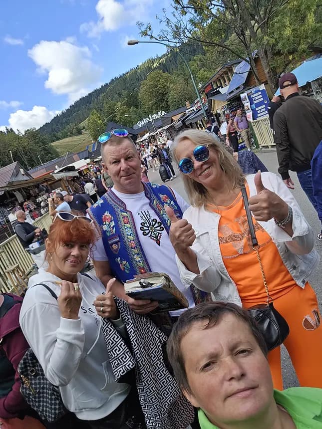 Goście na wyjeździe z Wycieczkami u Dorotki
