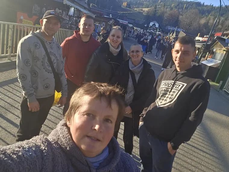 Goście na wyjeździe z Wycieczkami u Dorotki
