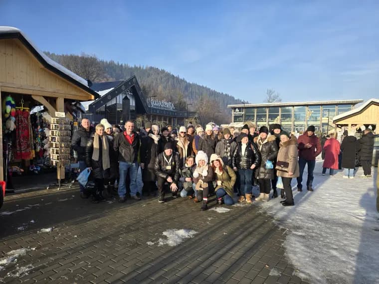 Goście na wyjeździe z Wycieczkami u Dorotki